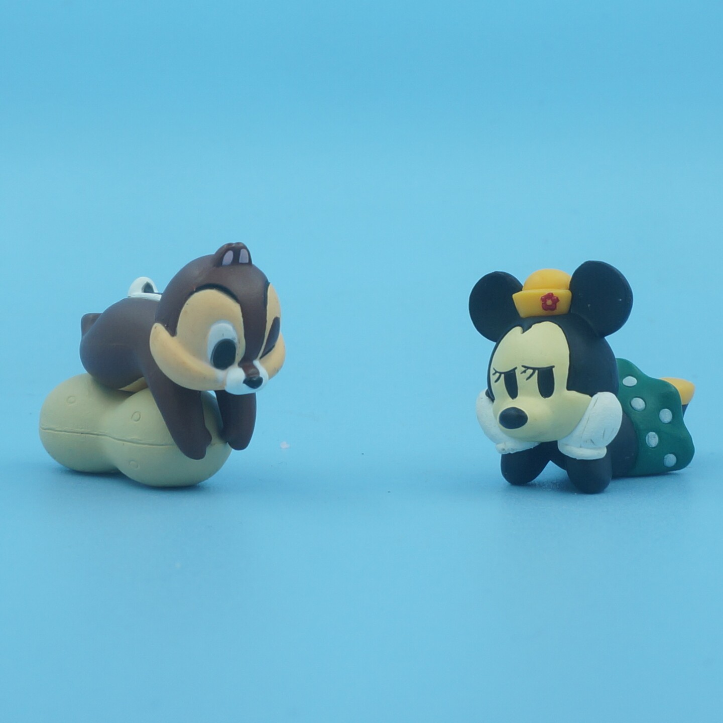正版散货 TOMY/多美卡 扭蛋 米奇和他的朋友们奇奇米妮小摆件现货