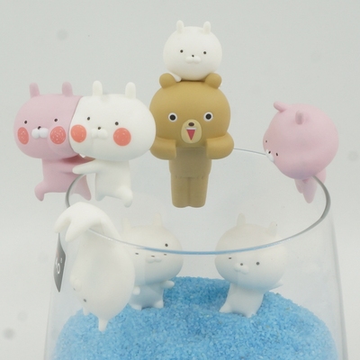 正版散货 KITAN CLUB/奇谭俱乐部 PUTITTO 兔丸 茶友挂杯 盒蛋