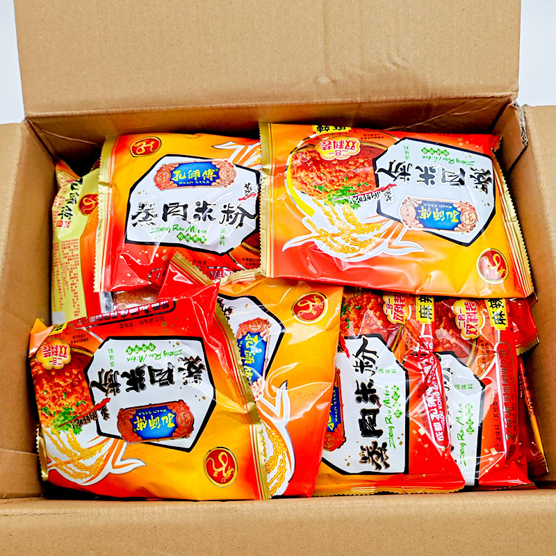 孔师傅麻辣蒸肉粉200g双料装家用四川粉蒸肉米粉五香蒸肉粉蒸排骨
