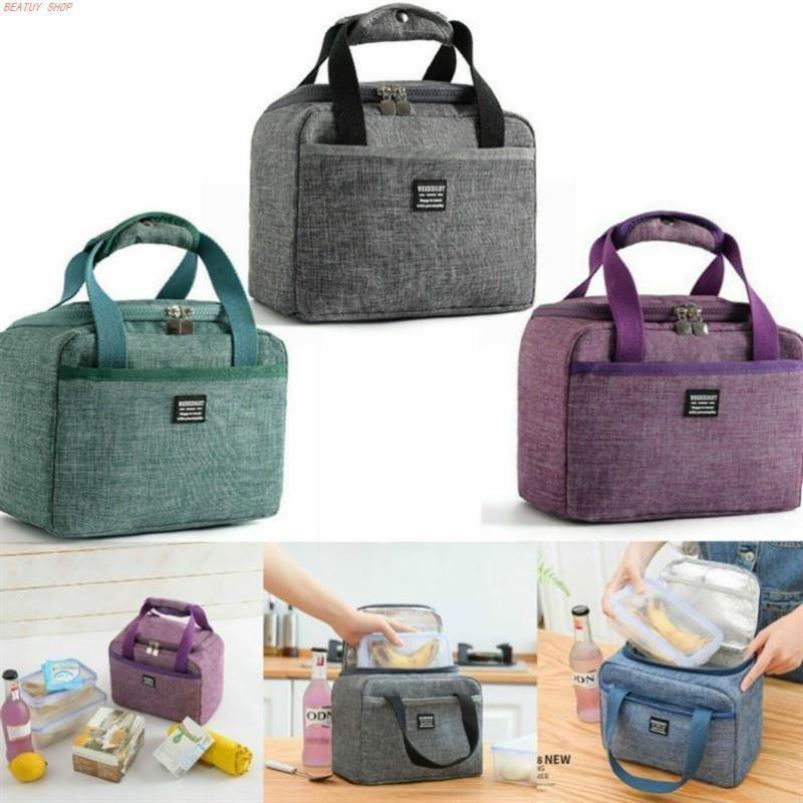 Portable Lunch Bag New Thermal Insulated Lunch Box Tote Cool