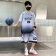 羽毛球 男童足球小学生网球比赛夏季 儿童篮球服套装 训练服运动短袖