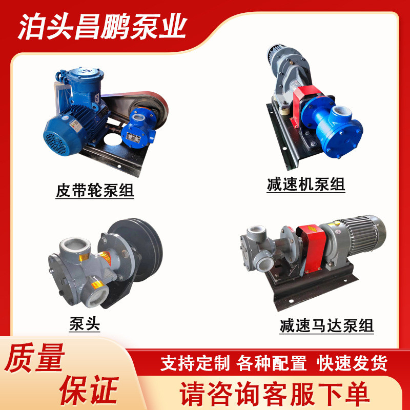 转子泵NCB高粘内啮合齿轮泵米浆糖稀印花胶浆树脂泵话梅酱输送泵