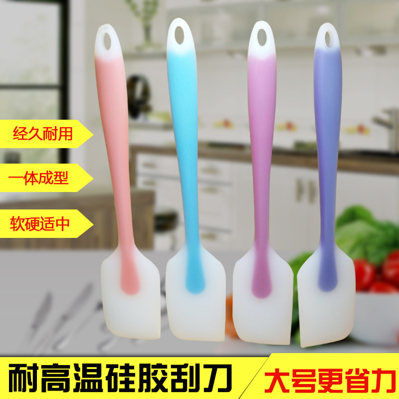 新日期厨房烘焙工具食品级硅胶刷油刷耐高温刷子大号一体式柔软硅