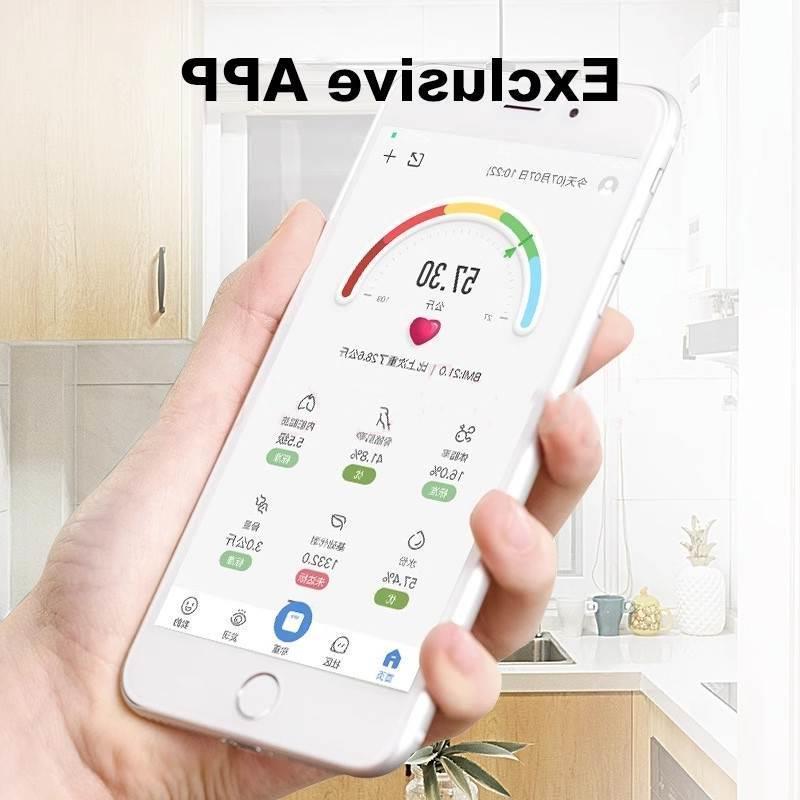Body fat scale intellient Fat electronic scales English menu