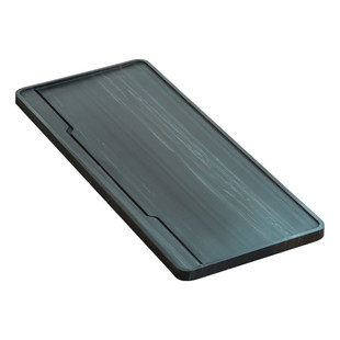 整块皇庭玉石茶盘天然乌金石茶台简约家用石材日式轻奢石头大托盘