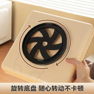 旋转托盘厨房调料品调味瓶罐架家用油盐酱醋桌面置物盘收纳放置盘