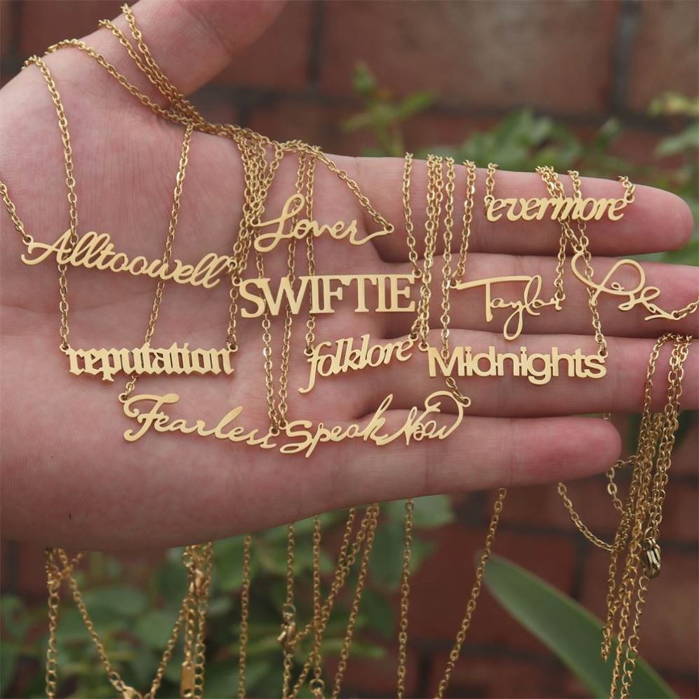 Reputation Singer Taylor Signature Necklace Inspired Music L