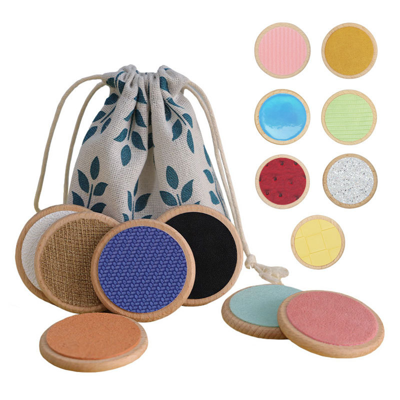 Children Sensory Toys Tactile Board Matching Game Tactile Cl