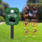 驱鸟器动物驱赶器 超声波驱狗器 2021工厂新款 太阳能动物驱赶器