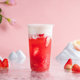 百佰利鲜果酱1L水蜜桃含果肉柳橙百香果茸杨梅桑葚果泥水果茶饮品