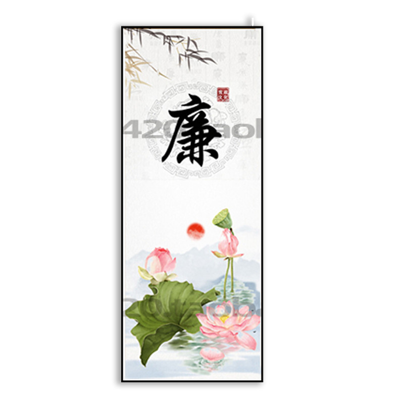 钻石画DIY新款廉政文化清正廉洁满钻钻石贴十字绣镶钻画手工制作