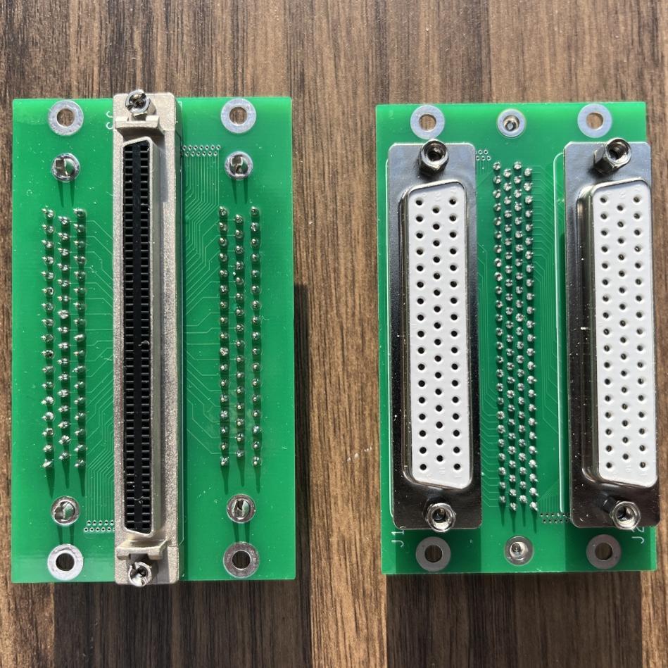 SCSI转DB连接器面板固定SCSI100转DB50.SCSI68转DB37含13专票