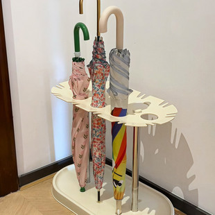 新款雨伞收纳架家用入户门口放雨伞置物架可沥水多功能伞具