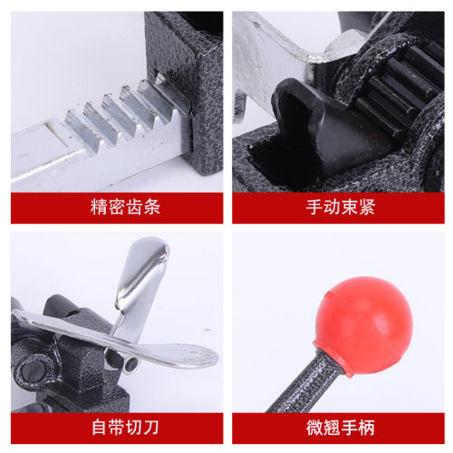 塑定制】重型铸铁纸【手动打包机kf7003捆扎机中东东南亚五金工具