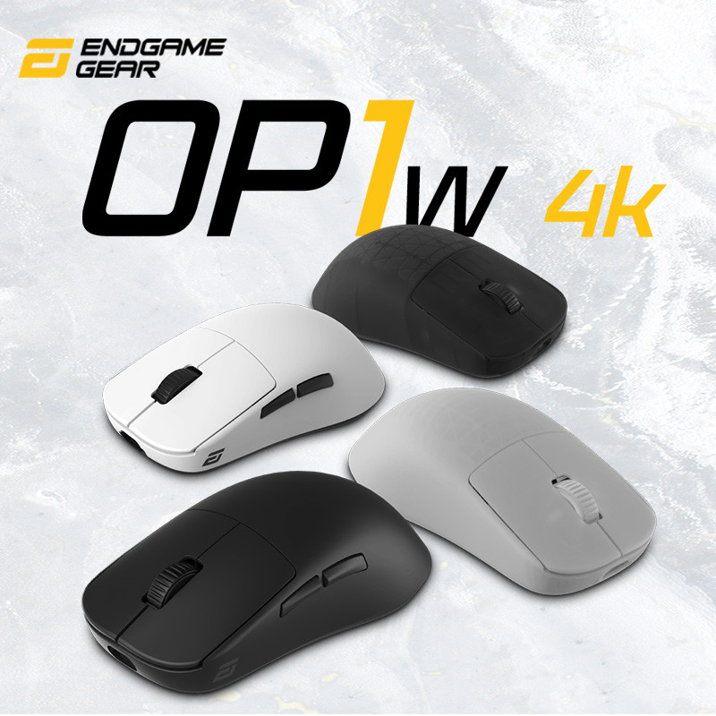 endgamegear轻量化无线电竞游戏鼠标OP1w4K无线CSGO瓦洛兰特