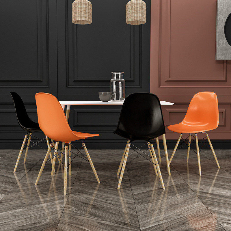 ins风伊姆斯椅餐椅家用电脑椅办公椅现代简约塑料靠背椅洽谈椅红,商业/办公家具,办公电脑椅/职员椅,淘宝优惠券,粉丝福利购,淘宝优惠卷