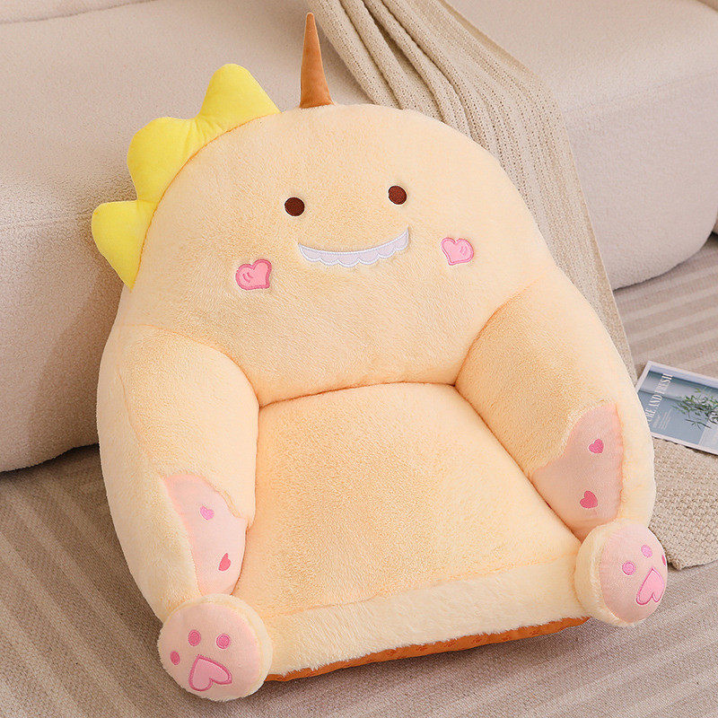 看书懒人沙发椅卧室榻榻米飘窗宝宝房间地上卡通坐垫儿童靠背垫