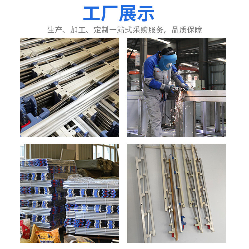 医院护理床护栏不锈钢折叠护栏养老院老人护栏配件病床床边护栏