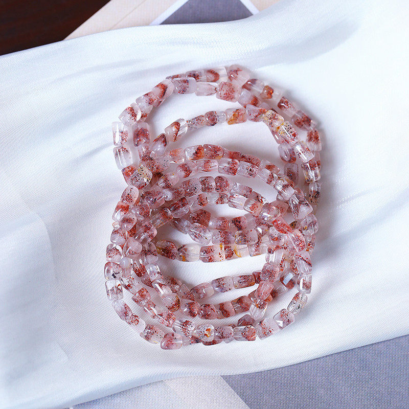 水晶草莓晶随形手链 女款水晶超七手串约时尚饰品礼物,饰品/流行首饰/时尚饰品新,手饰/手串,淘宝优惠券,粉丝福利购,淘宝优惠卷