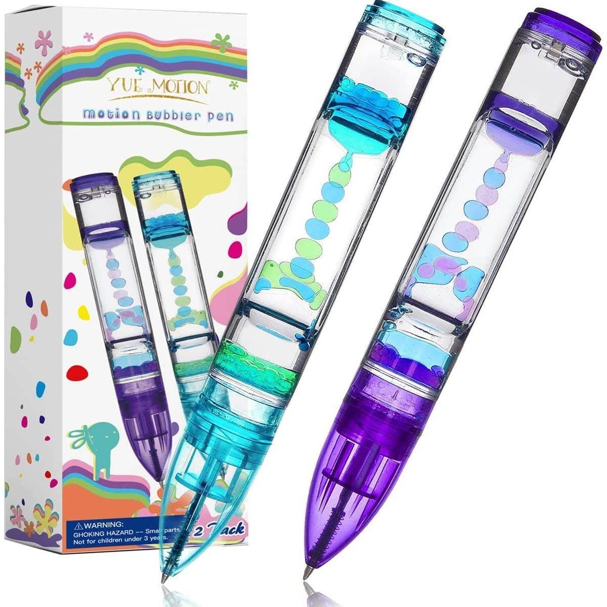 Liquid Motion Timer Pen Fidget Pens Office Desk Toys彩色油笔