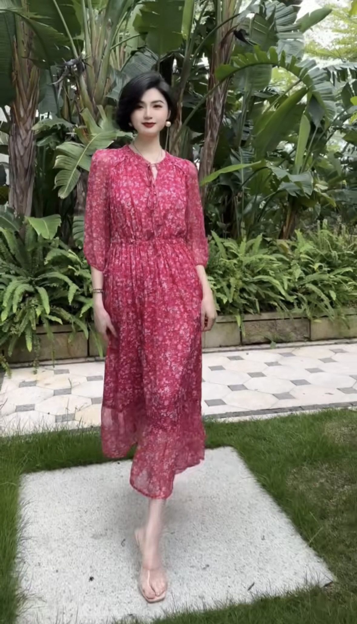 欧洲站2024春夏新款女裙欧货连衣裙