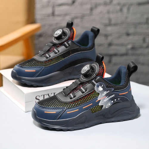 ABC IM儿童鞋子男童运动鞋中大童跑步鞋单网网面透气夏季2026新款