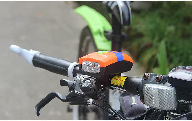 Eclairage pour vélo AISONG - phare - Ref 2401564 Image 3