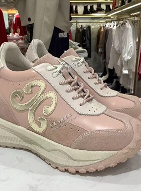 香港代购iijin艾今26春新厚底内增高9cm超轻休闲爆米花软底老爹鞋