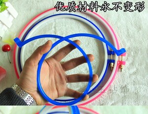 十字绣绣圈绣绷工具圈圈 刺绣布艺绣架剪刀针 圆形塑料固定绣花绷