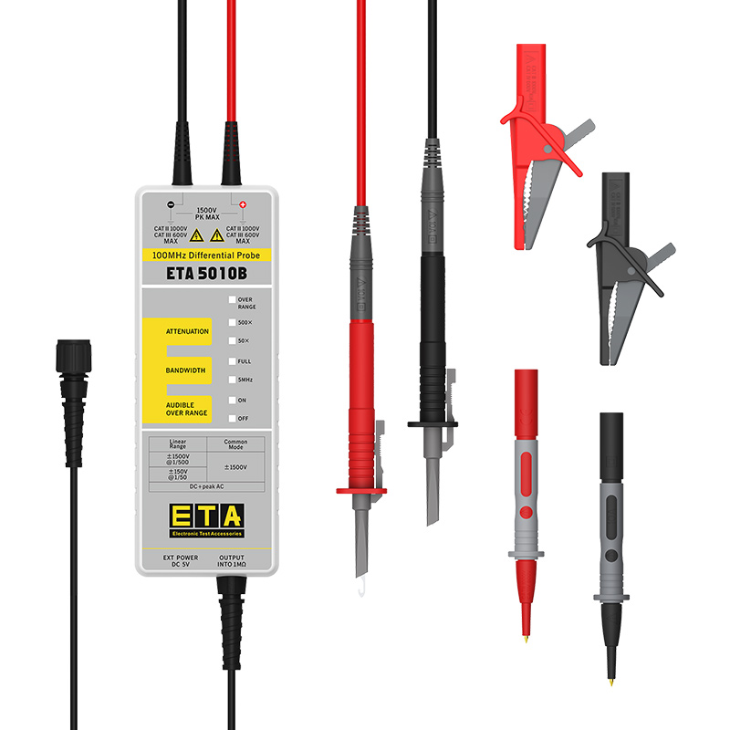 ETA埃塔ETA5010B高性能差分探头示波器高压有源探头差分信号测量
