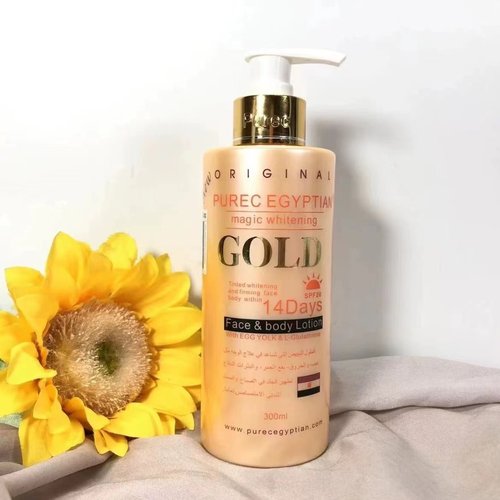 PUREC EGYPTIAN Gold 14days Magic Body Lotion Magic Whitening