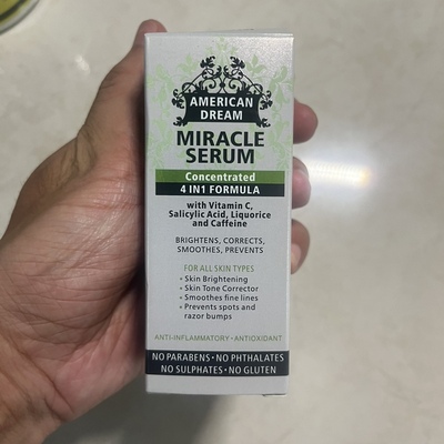 American Dream Miracle Serum Concentrated 4 In 1 Formula