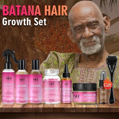 African Batana Oil Baldness Hereditary Hair Regrowth Chebe