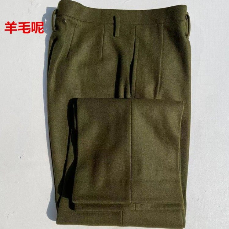 全新真品军绿呢子冬裤羊毛呢休闲裤冬季加厚毛料裤中老年军迷裤,户外/登山/野营/旅行用品,迷彩裤/军迷裤/工装裤,淘宝优惠券,粉丝福利购,淘宝优惠卷
