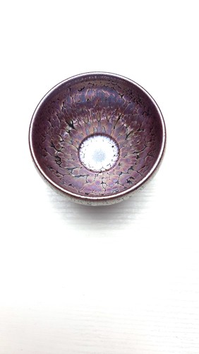 天外飞仙魏轩徐华周远焦名家彩金浮雕油滴纯手工薄胎全包釉主人杯