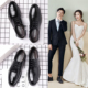 春天男士 商务英伦休闲皮鞋 配西装 2026新郎拍婚纱照结婚礼鞋 鞋 伴郎