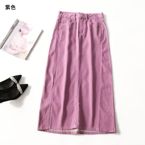 249355 春半身裙 女加长.S.M