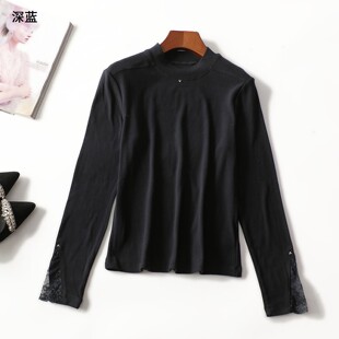413896 春上衣 女中长款长袖套头.L.XL.3XL.4XL