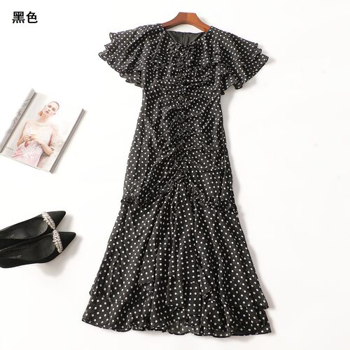 414324 夏连衣裙 深圳女加长款短袖套头.S.M.L.XL.2XL