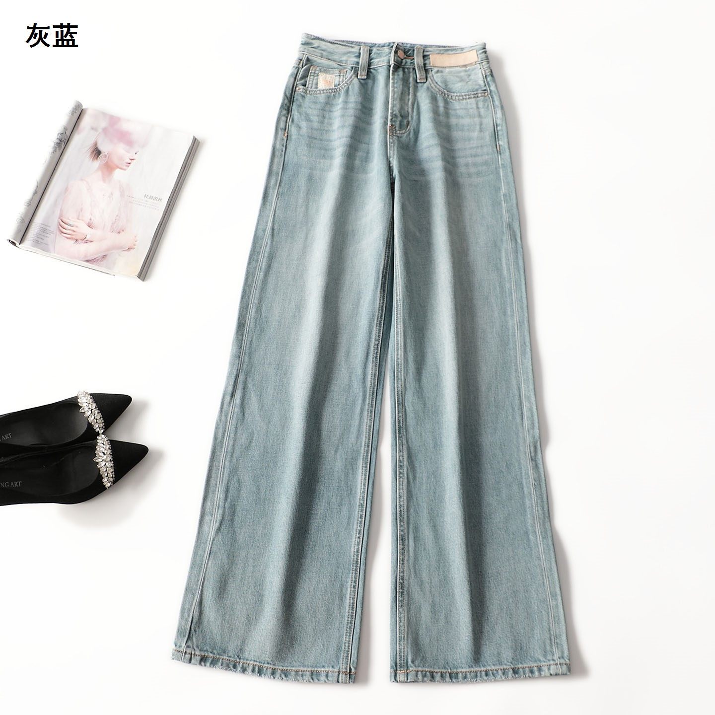 411964强烈推荐南油高端轻奢欧洲站高货女装高版本女装女士牛仔裤 - 语茜精品女装二店出品