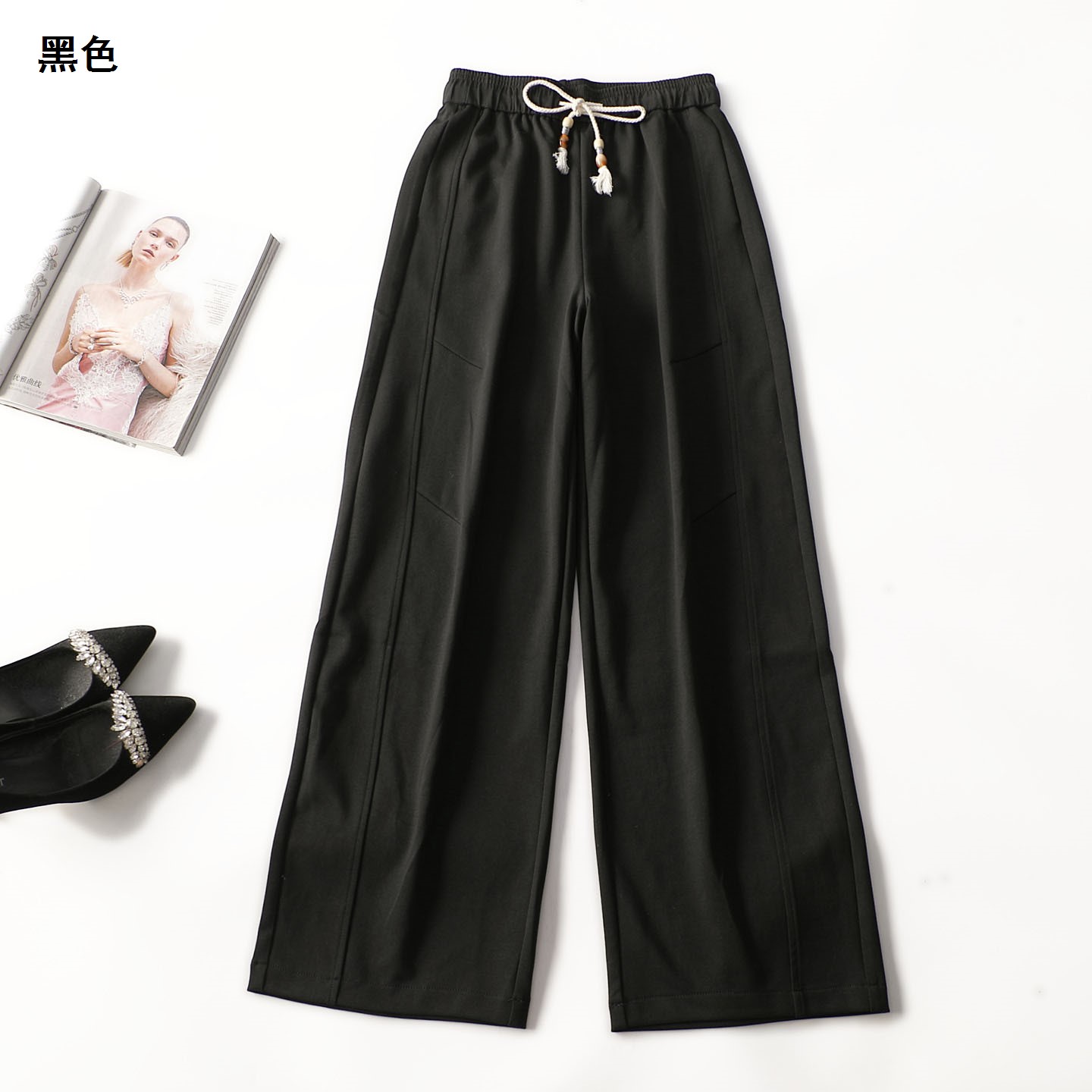 414907 秋休闲裤 女长款.M.L.XL.2XL