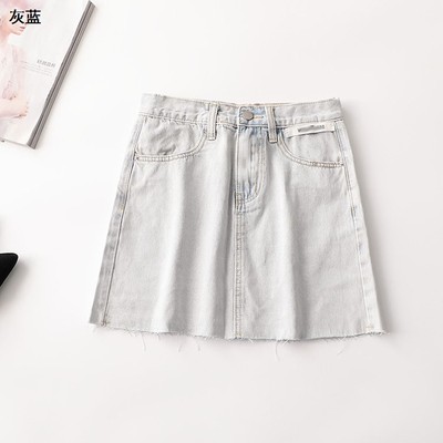 408216 夏半身裙 深圳女很短50