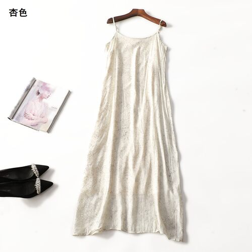 505303 夏连衣裙 女加长款.M