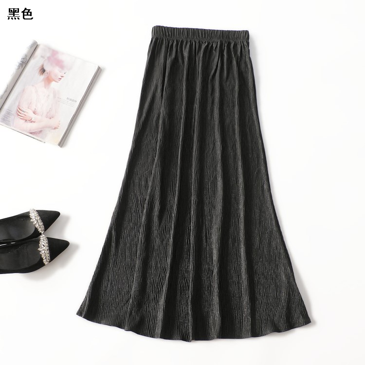 411499 夏半身裙 女加长