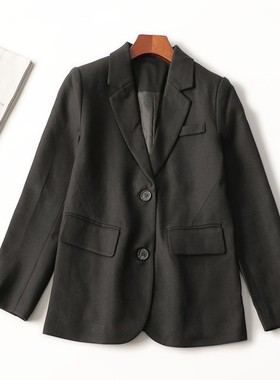 245130 秋人棉西装 深圳女夹棉中长款长袖翻领