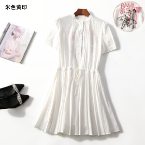248613 夏连衣裙 深圳女长款短袖套头.S.M.L.XL
