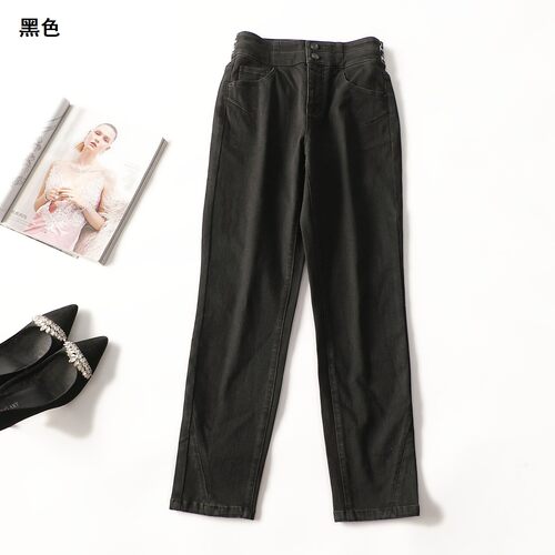 414856 冬牛仔裤 女长款.XS.S.M.L
