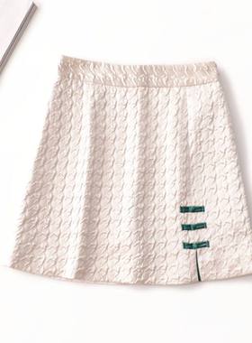 244549 秋半身裙 深圳女短款现货