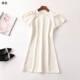 秋连衣裙 深圳女长款 短袖 408160 圆领断码 清仓