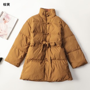 【次品】410727 羽绒服小洞+胶印领子有水印